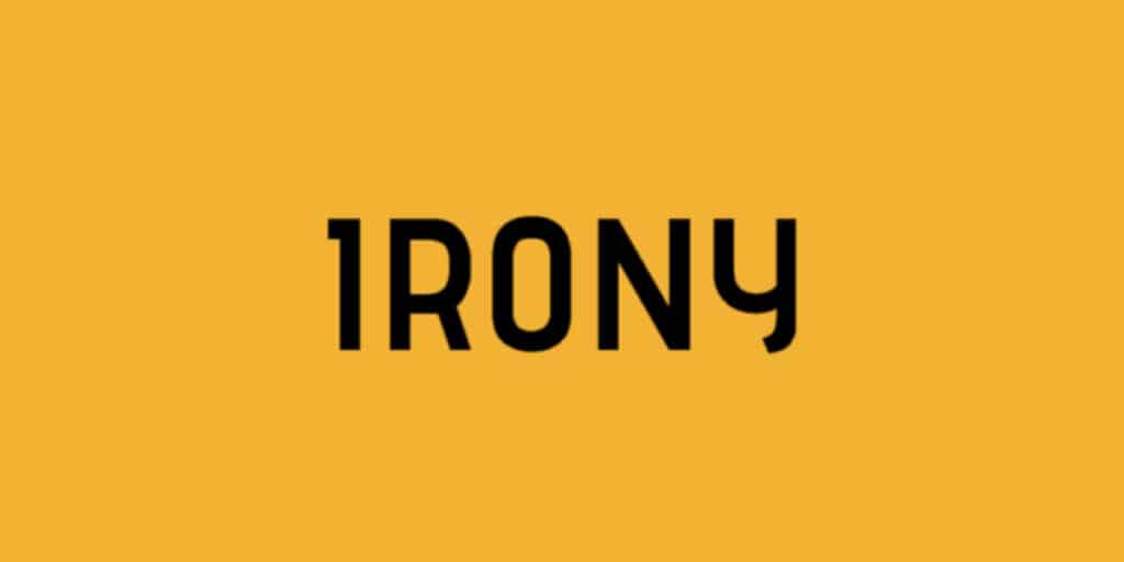 LOGO IRONY