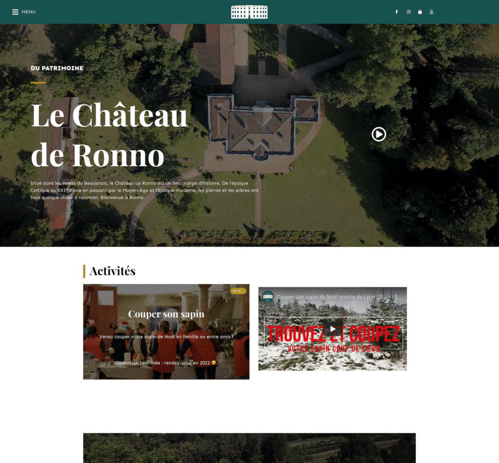 Réalisation AdSum — Château de Ronno