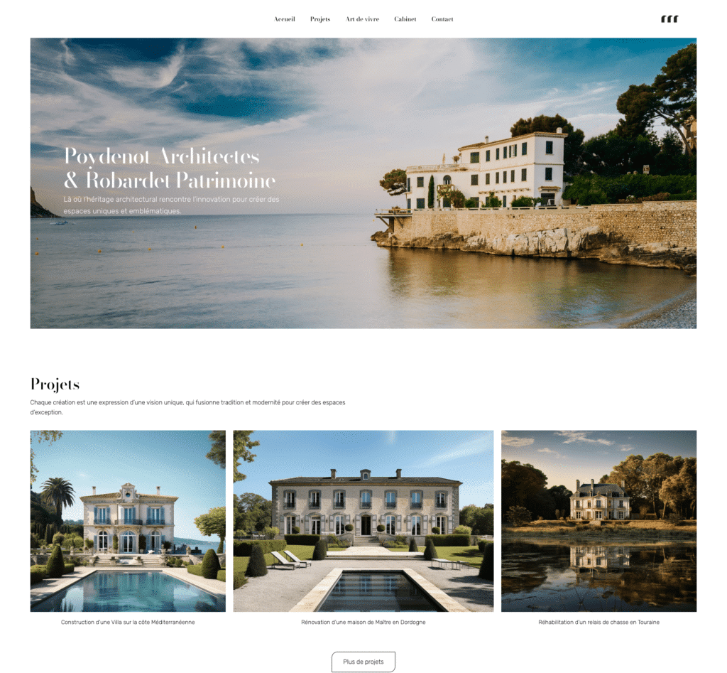 Réalisation AdSum — Poydenot Architectes