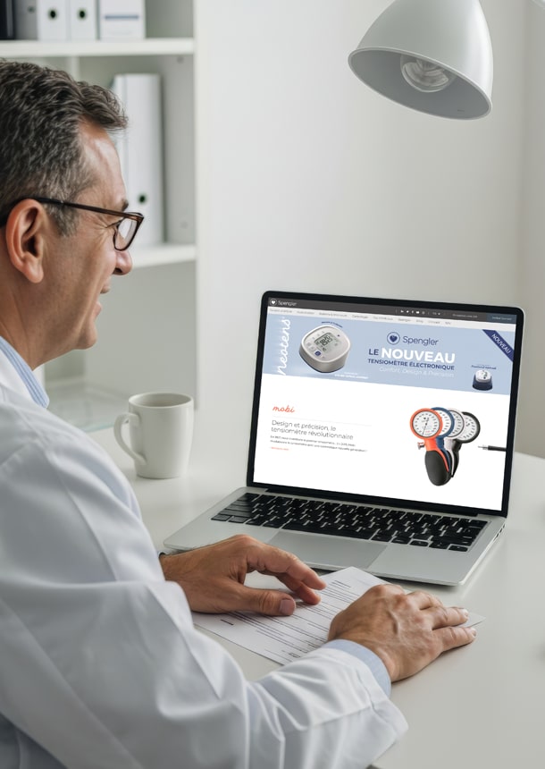 Réalisation JAO — Fabricant d'instrument de diagnostic médical