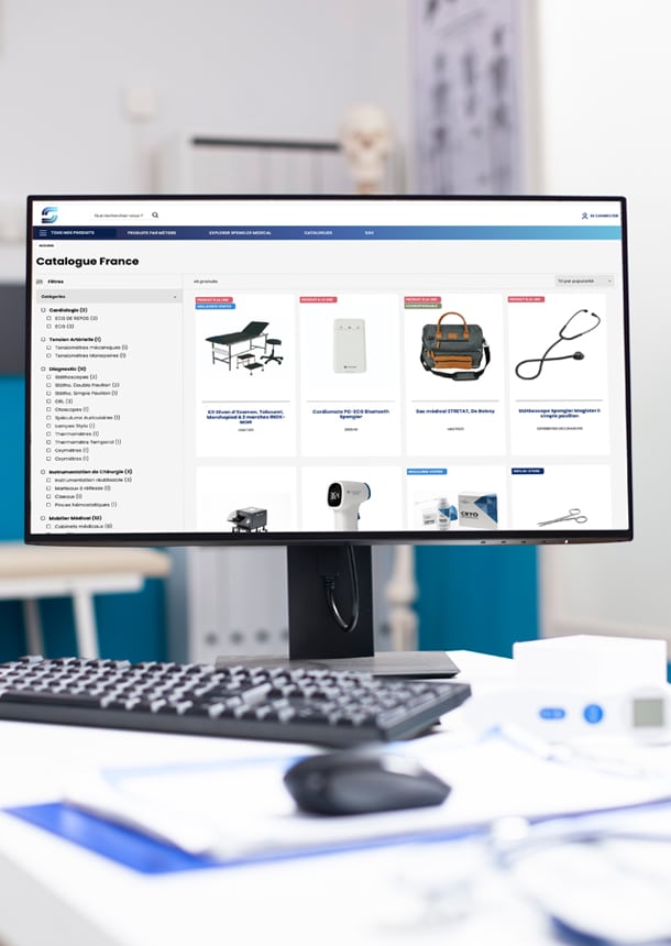 Réalisation JAO — Distributeur d'instrumentations médicales