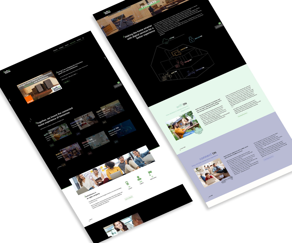 Réalisation Antidote Communication — SoftAtHome (éditeur logiciel)