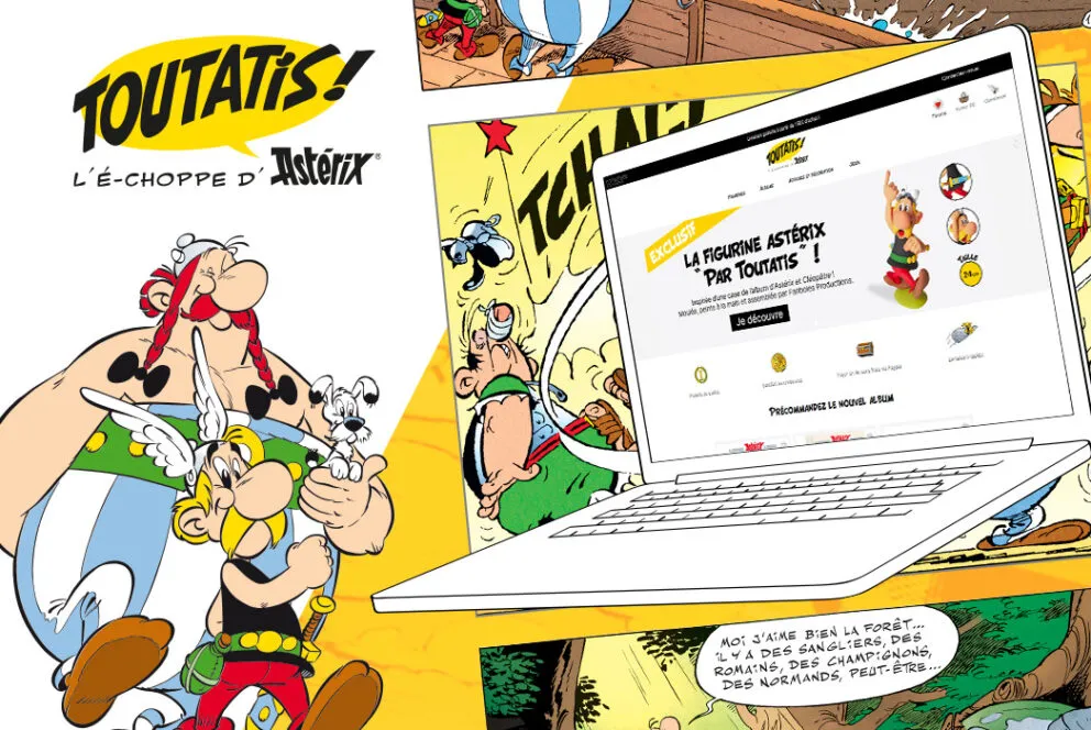 Réalisation Evolutive Group — Astérix et Obélix (boutique officielle - Hachette)