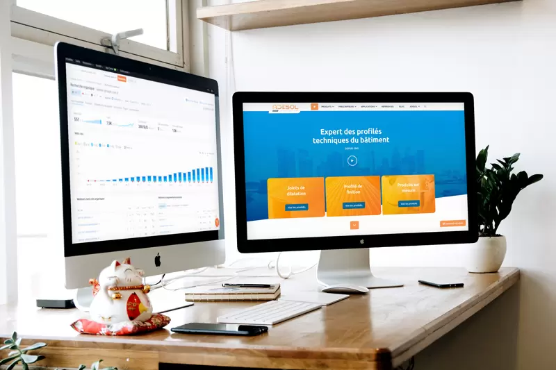 Réalisation GDA — Adesol Groupe - 3 000 visiteurs par mois grâce au SEO
