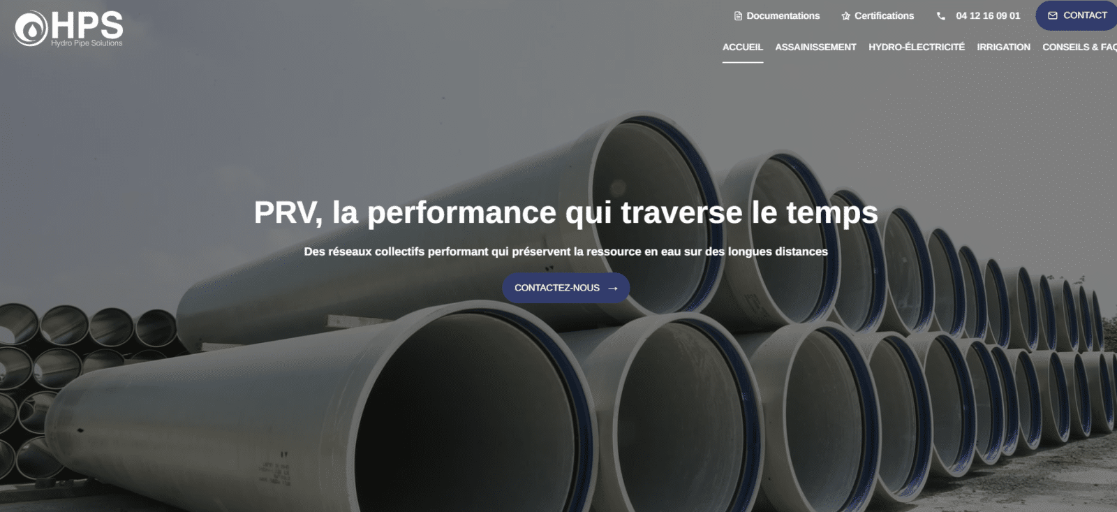 Réalisation Jalis — Hydro Pipe Solutions (Lyon)