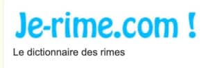 Je Rime (dictionnaire de rimes)