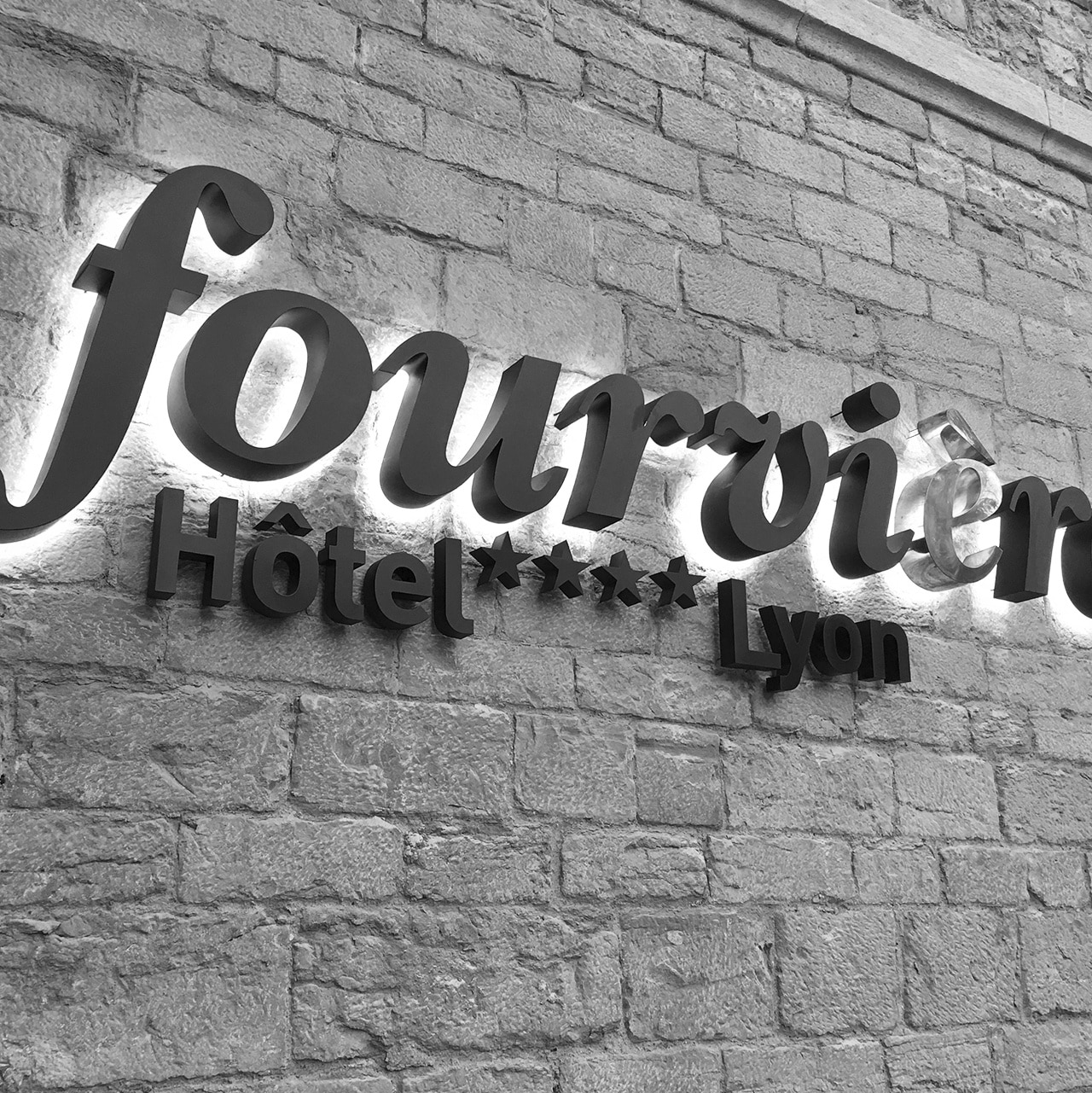 Fourvière Hôtel / Signalétique 2016