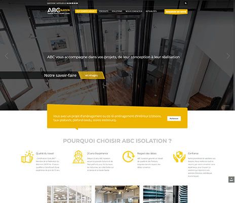 ABC Isolation (site vitrine)