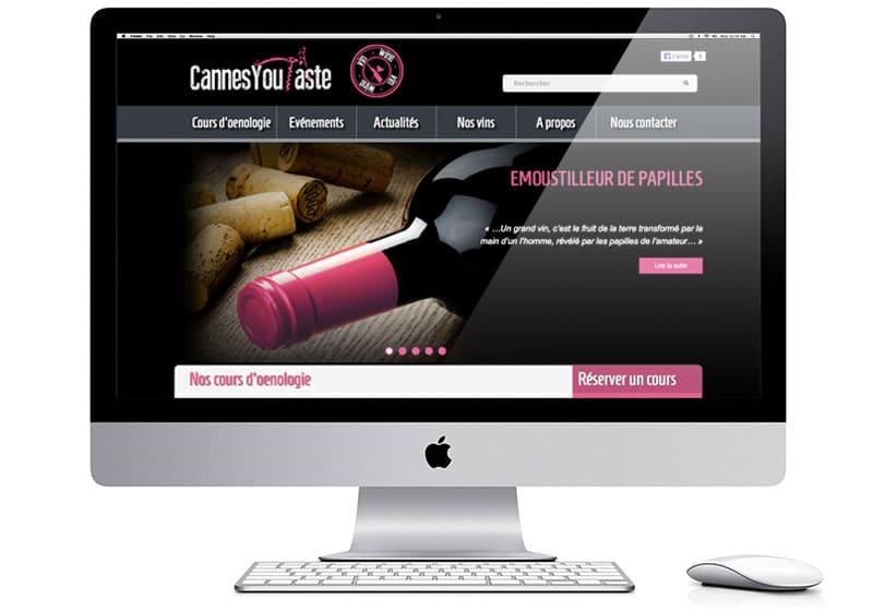 Cannes You Taste — site événementiel / gastronomie