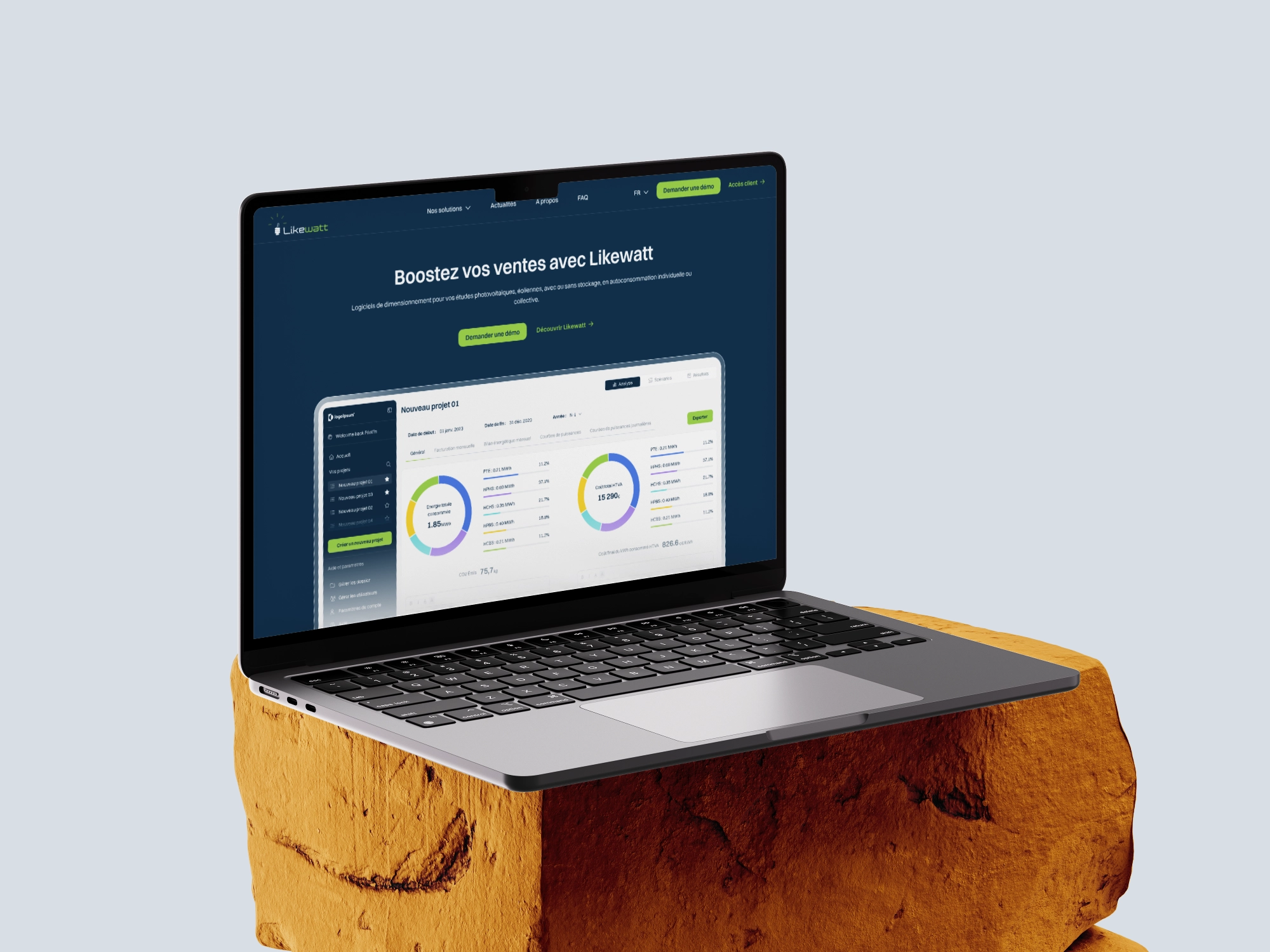 Likewatt — réalisation Pilot'in