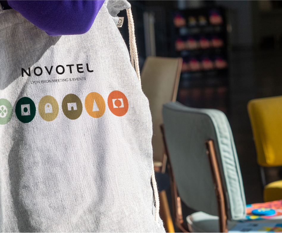 Novotel Lyon Bron Meetings & Events — réalisation Pilot'in