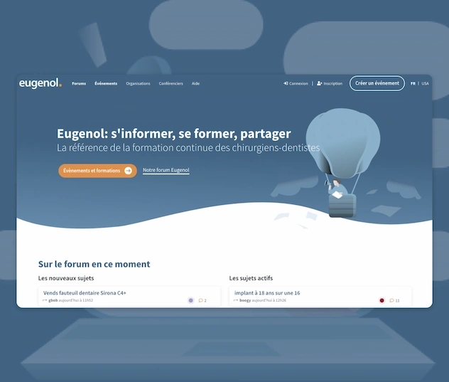 Eugenol — marketplace / billetterie du forum dentaire
