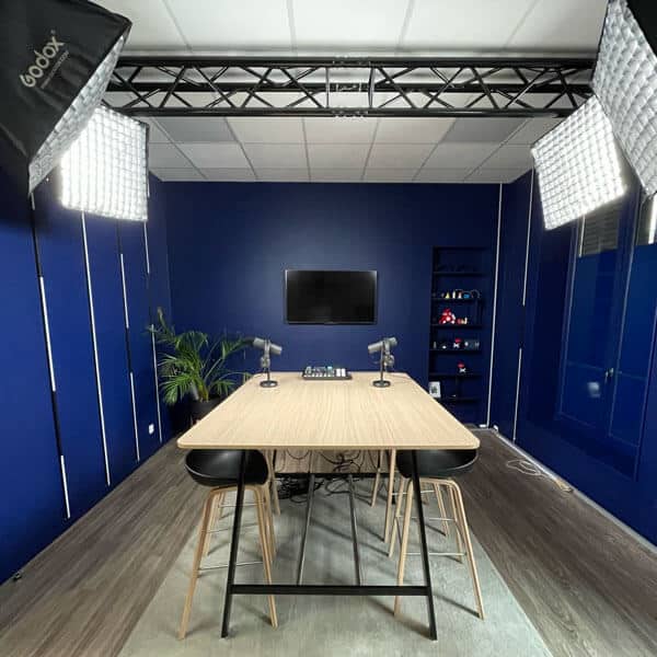 Un studio de podcast au cœur de la Presqu'île