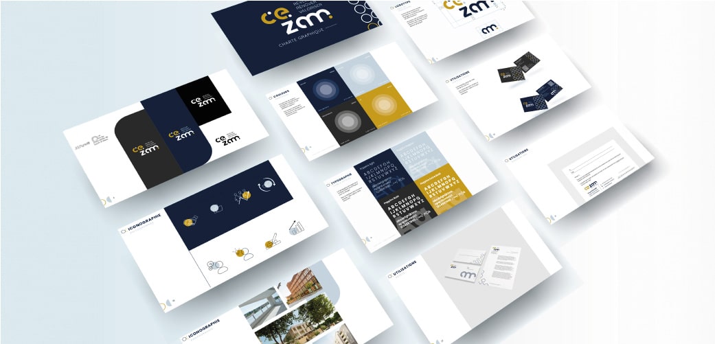 Réalisation Totem Agence — CEZAM (groupe Mazaud) — stratégie et charte de marque