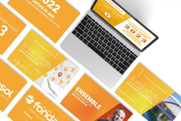 Réalisation Totem Agence — Fondasol — stratégie, print et branding (géotechnique)