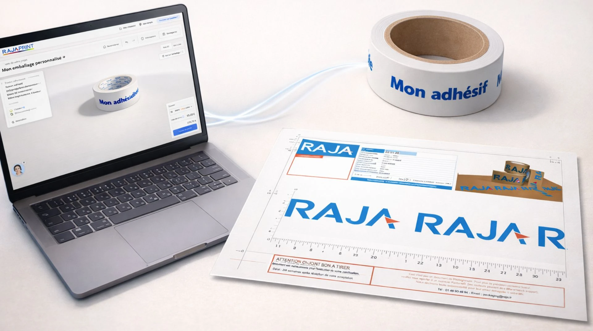 RAJA — plateforme web-to-print