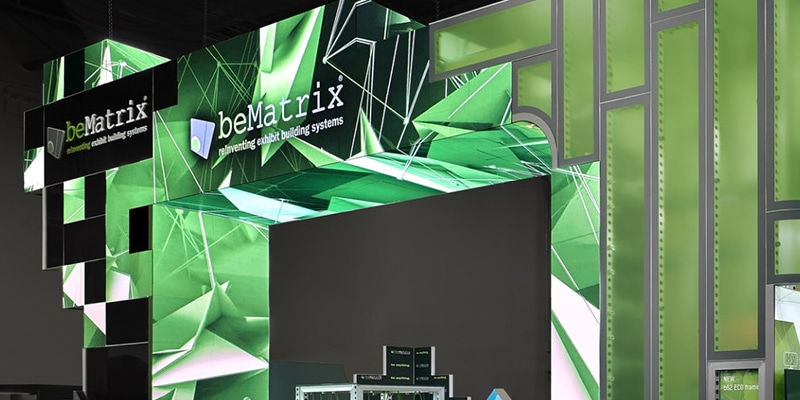beMatrix — configurateur 3D de stands